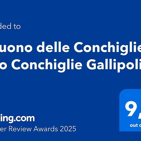Il Suono Delle Conchiglie - Lido Conchiglie Галлиполи Экстерьер фото